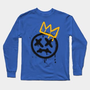 King Sad Face Long Sleeve T-Shirt